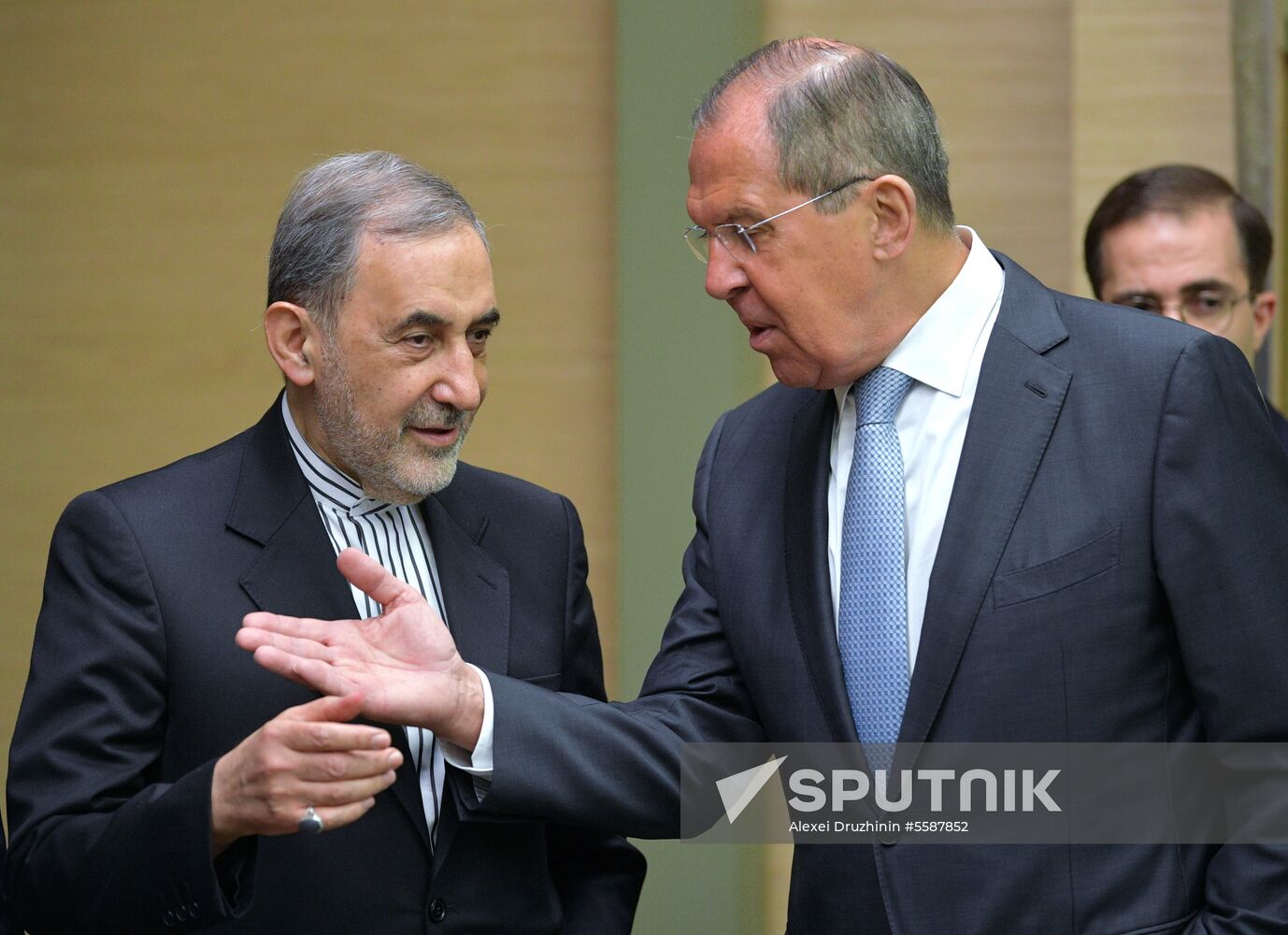 President Vladimir Putin meets with Senior Advisor to Iran Supreme Leader Ali Akbar Velayati