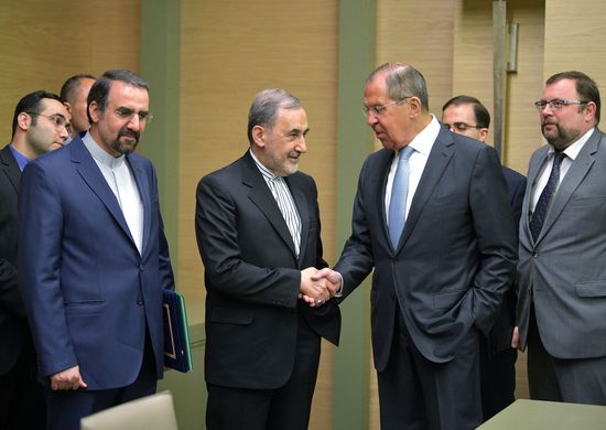 President Vladimir Putin meets with Senior Advisor to Iran Supreme Leader Ali Akbar Velayati