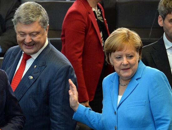 NATO Summit in Brussels. Day two