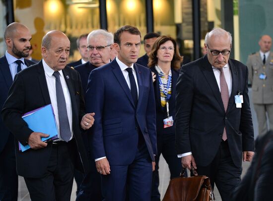 NATO Summit in Brussels. Day two