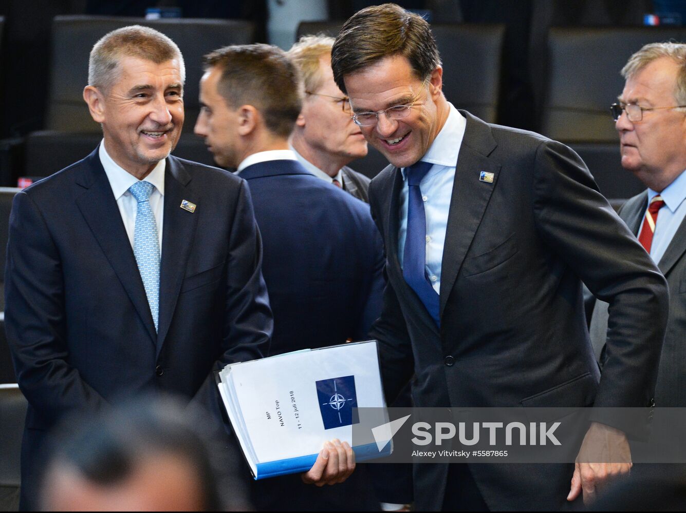NATO Summit in Brussels. Day two