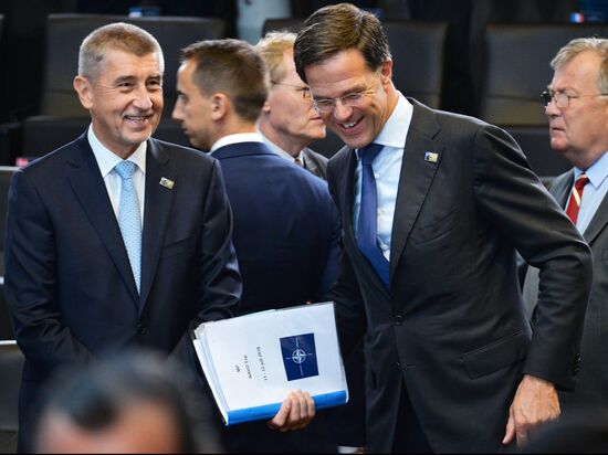 NATO Summit in Brussels. Day two