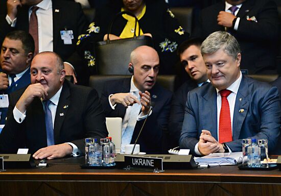 NATO Summit in Brussels. Day two