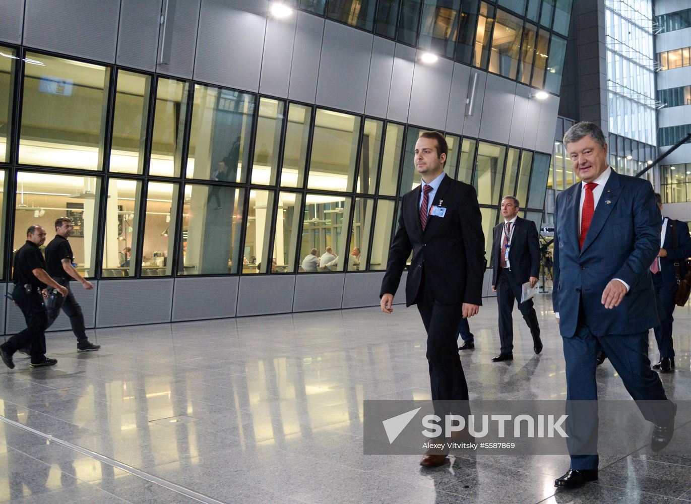 NATO Summit in Brussels. Day two