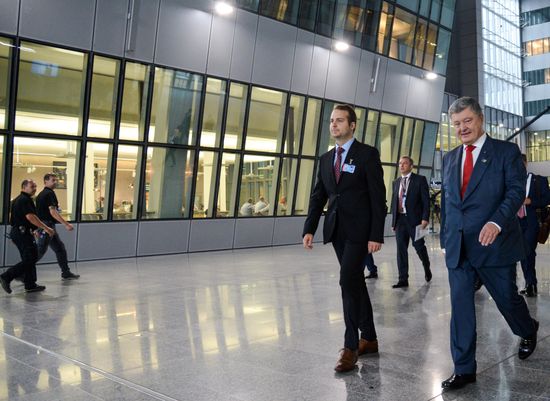 NATO Summit in Brussels. Day two