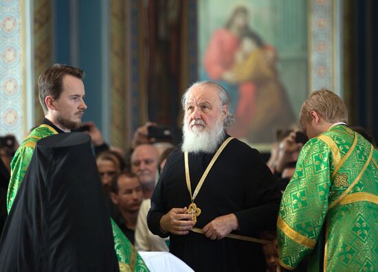 Days of remembrance of Valaam Monastery founders, saints Sergius and Herman, marked on Valaam Island