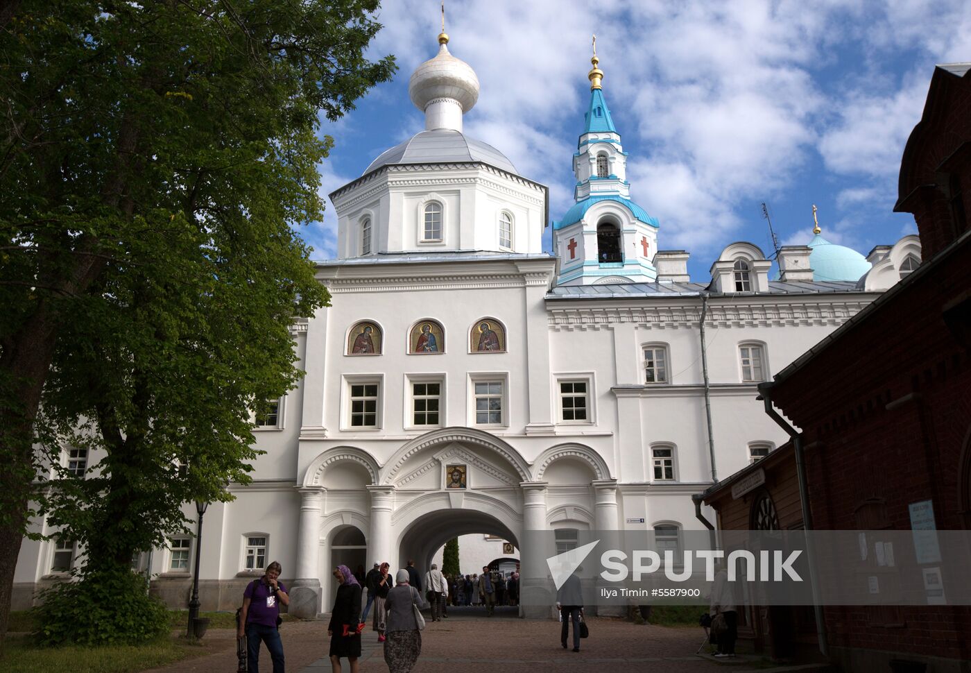 Days of remembrance of Valaam Monastery founders, saints Sergius and Herman, marked on Valaam Island