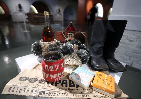 Exhibition project 'Petlyura's archeology' at Museum of Moscow