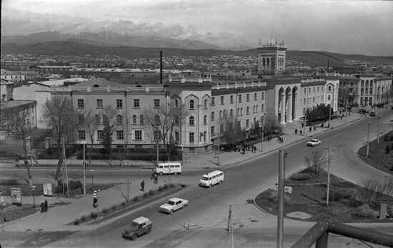 The city of Dushanbe