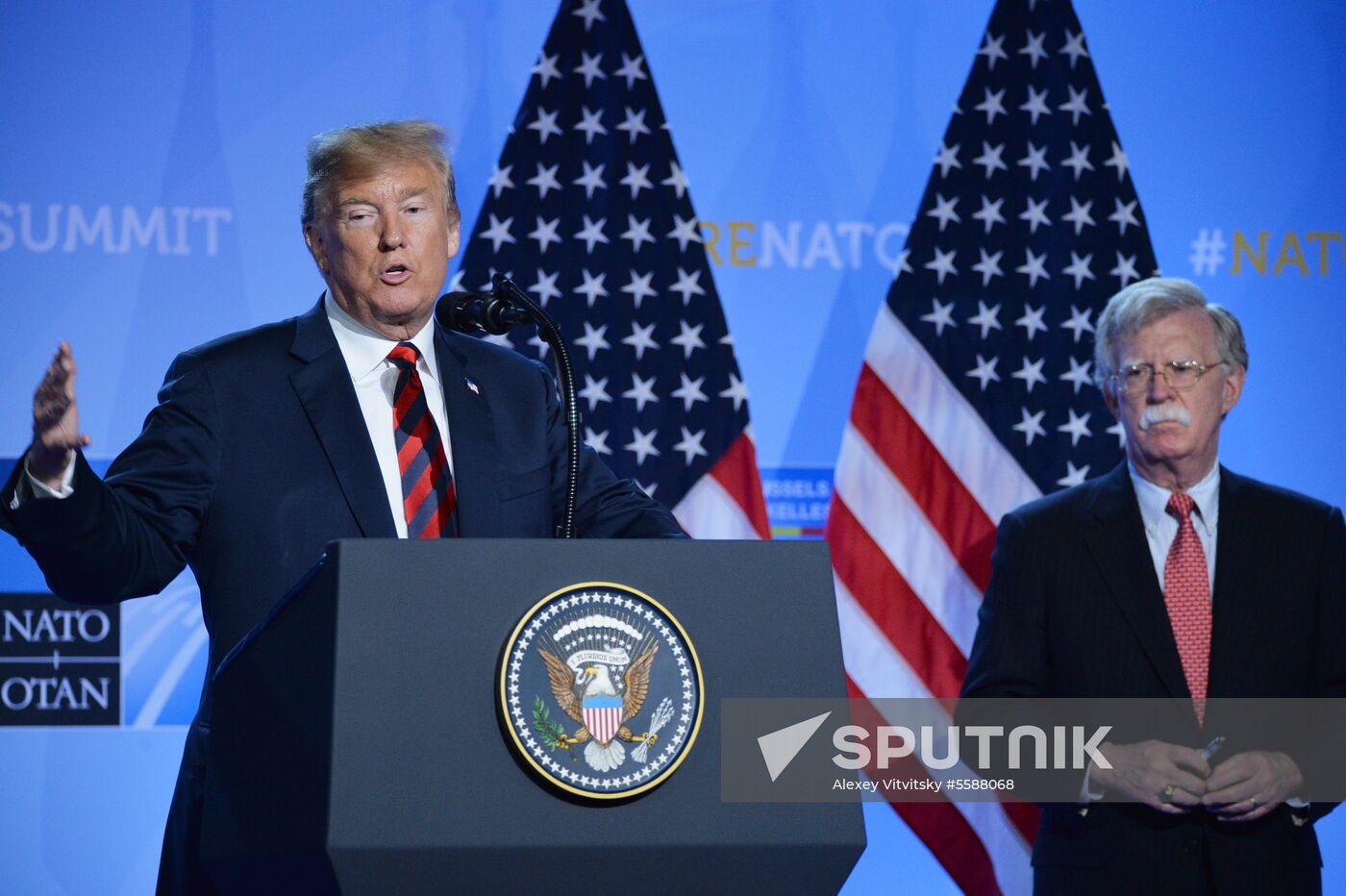 NATO Summit in Brussels. Day two