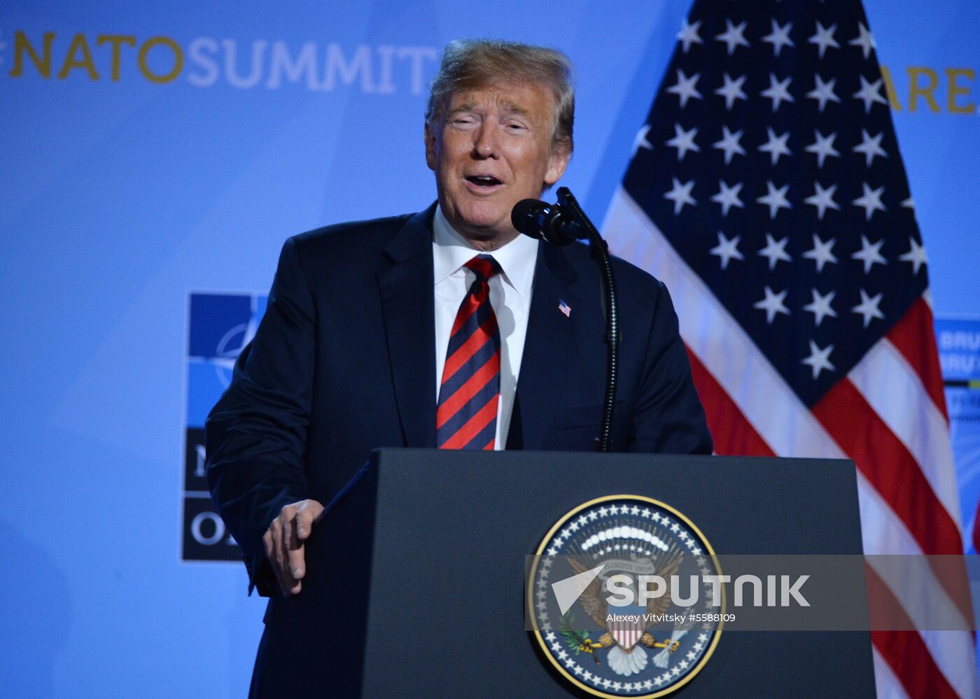 NATO Summit in Brussels. Day two