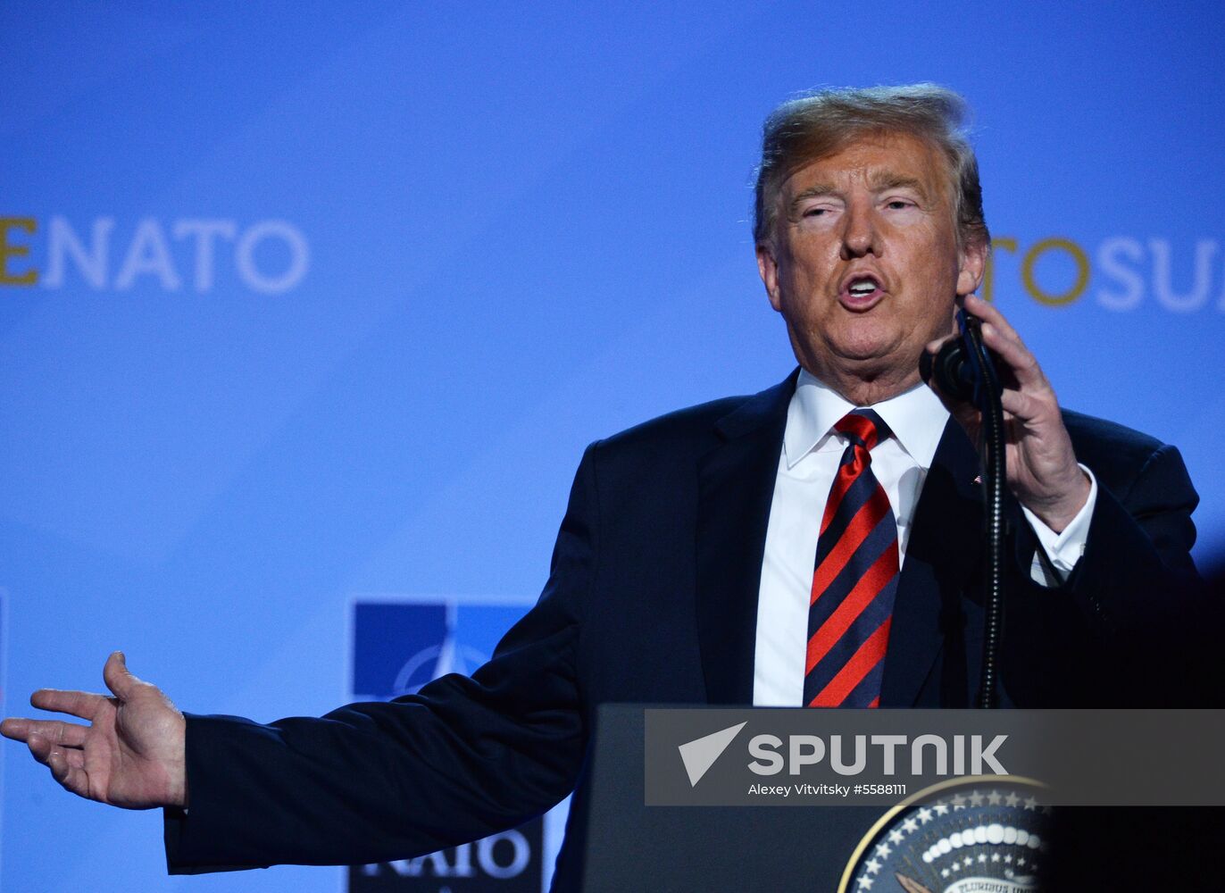NATO Summit in Brussels. Day two