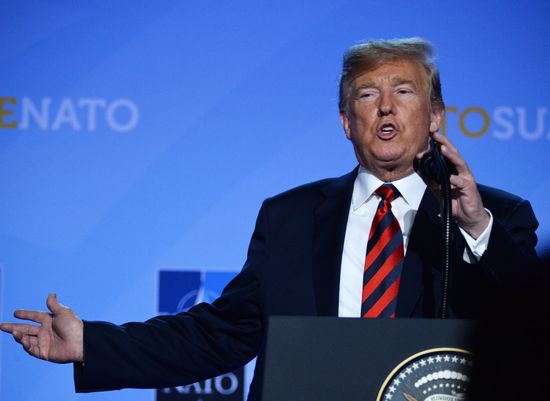 NATO Summit in Brussels. Day two