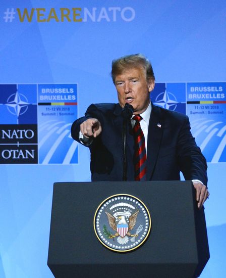 NATO Summit in Brussels. Day two