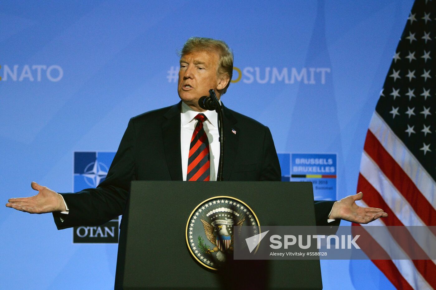 NATO Summit in Brussels. Day two