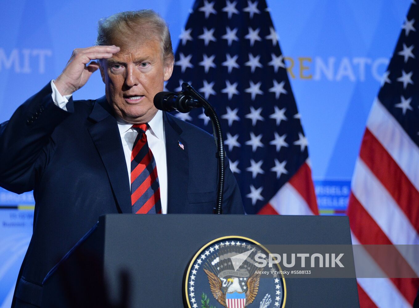 NATO Summit in Brussels. Day two