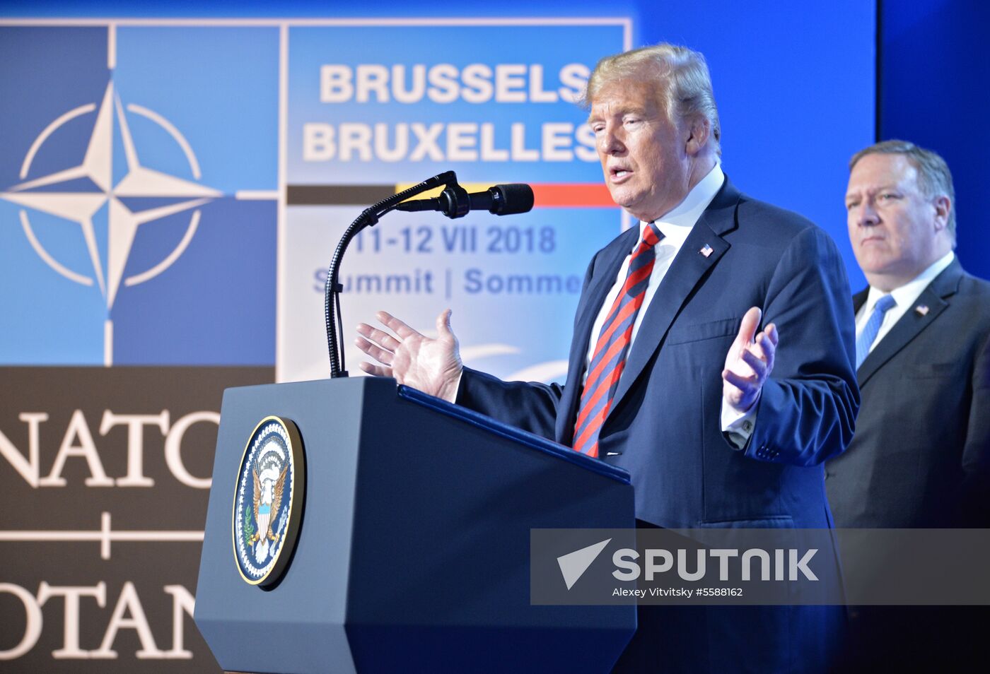 NATO Summit in Brussels. Day two