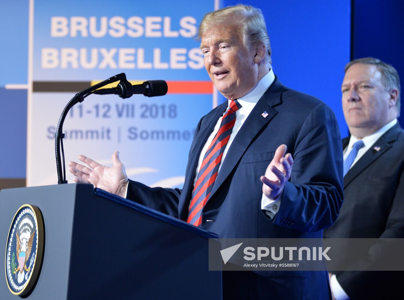 NATO Summit in Brussels. Day two