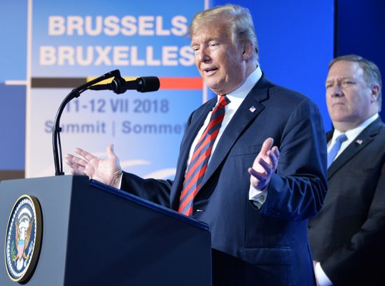 NATO Summit in Brussels. Day two