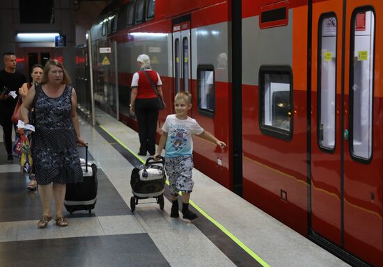 Aeroexpress at Vnukovo airport