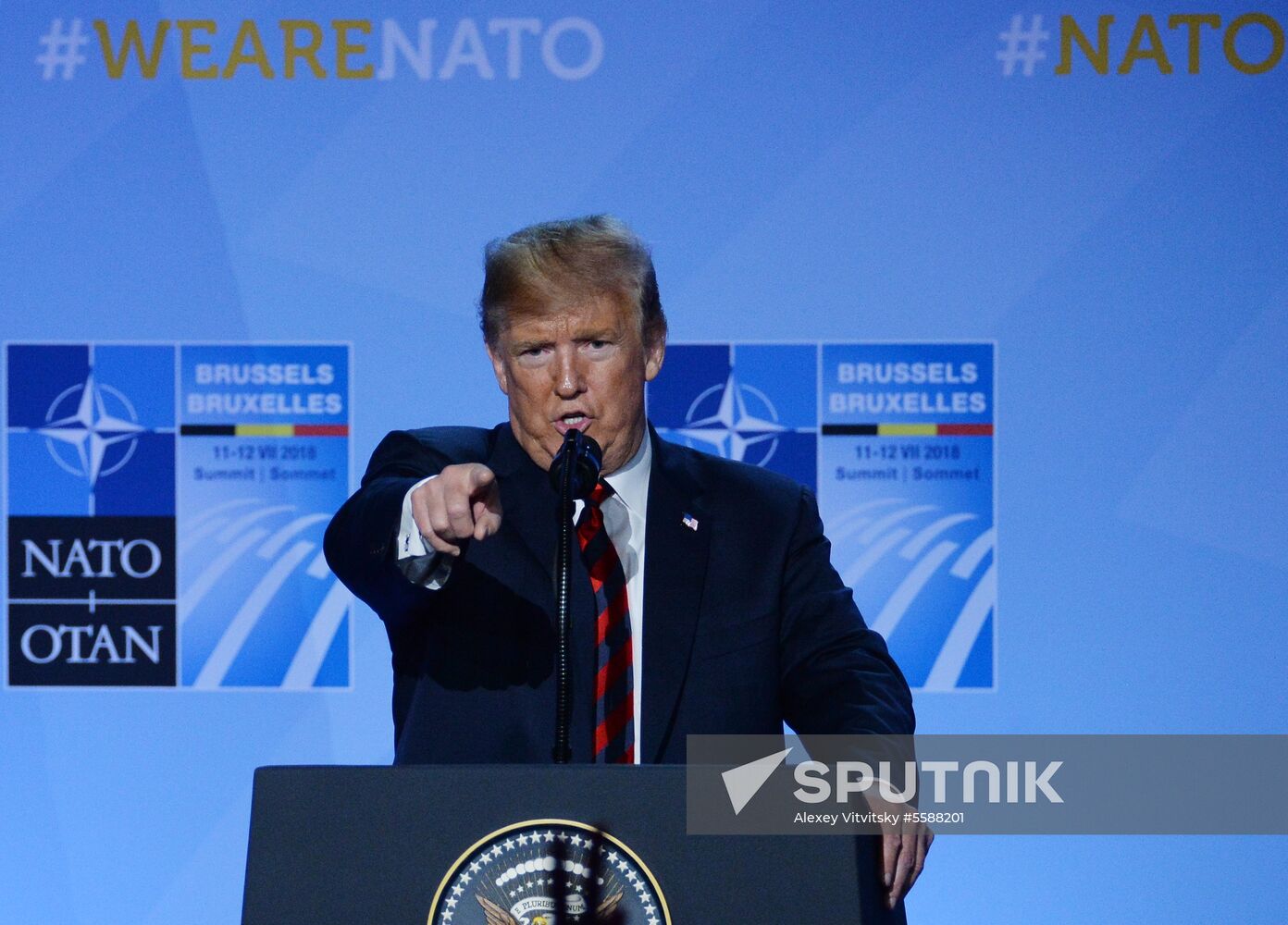 NATO Summit in Brussels. Day two