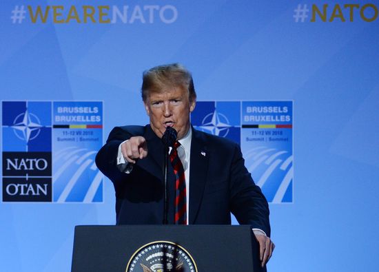 NATO Summit in Brussels. Day two