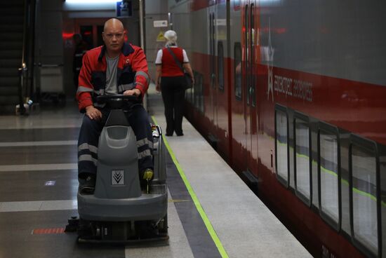 Aeroexpress at Vnukovo airpoirt