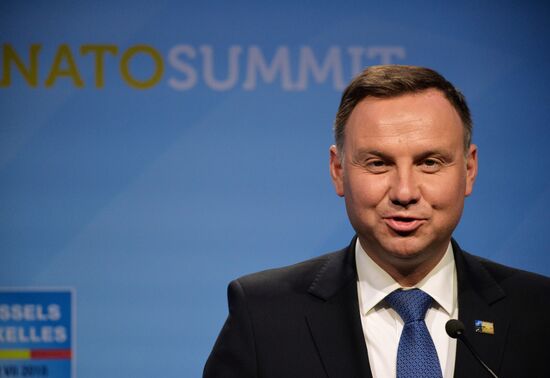 NATO Summit in Brussels. Day two