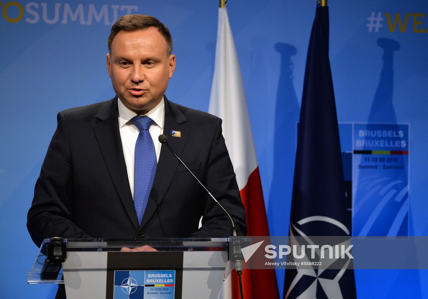 NATO Summit in Brussels. Day two