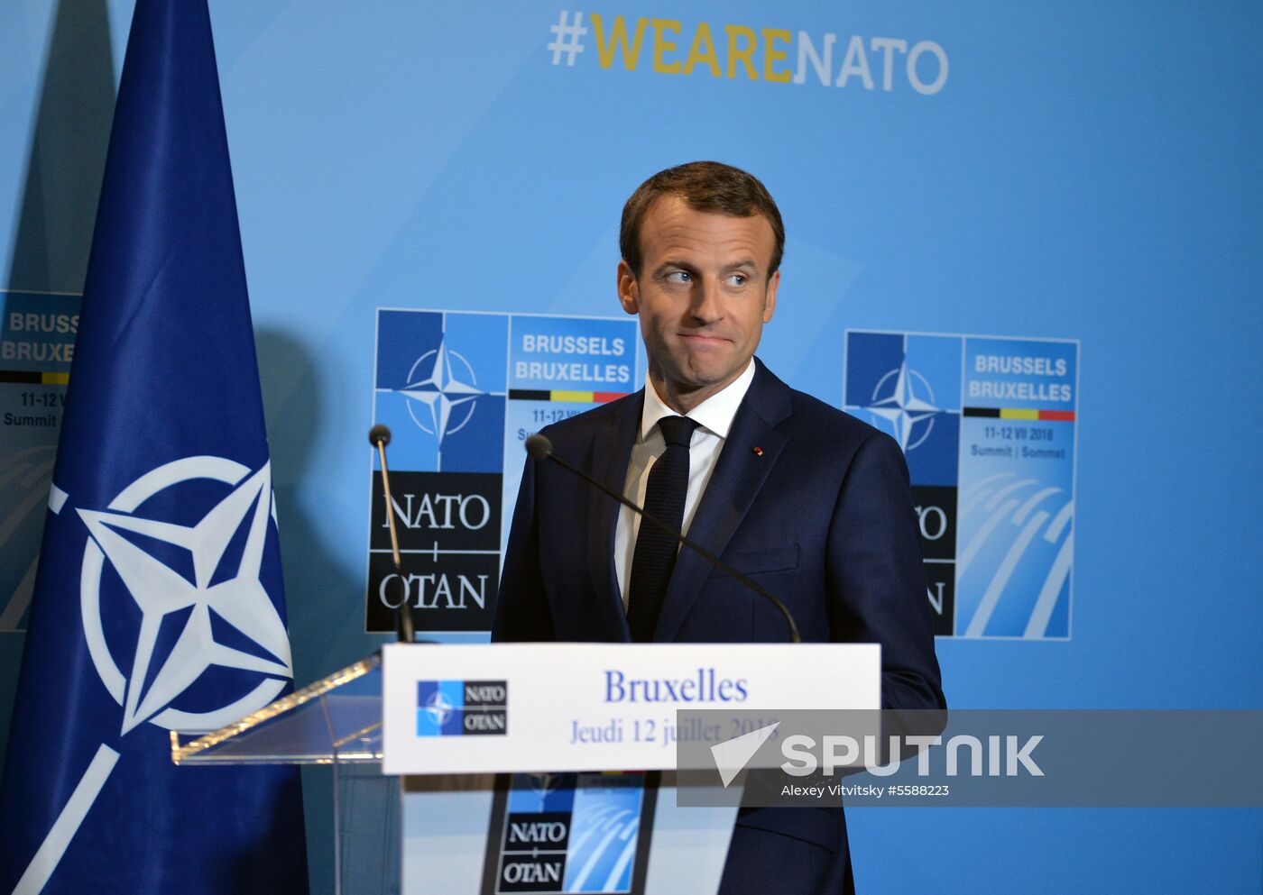 NATO Summit in Brussels. Day two