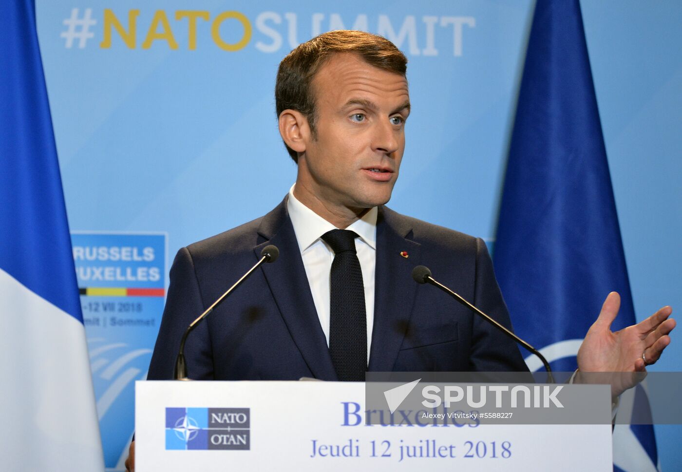 NATO Summit in Brussels. Day two