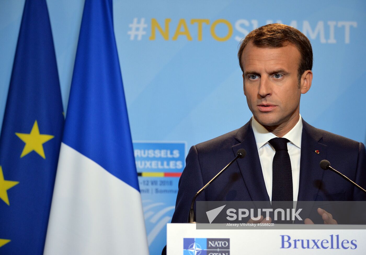 NATO Summit in Brussels. Day two