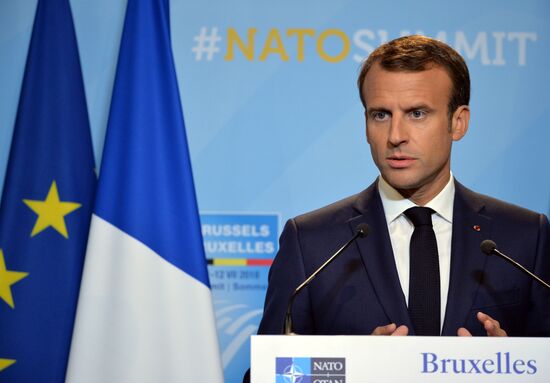 NATO Summit in Brussels. Day two