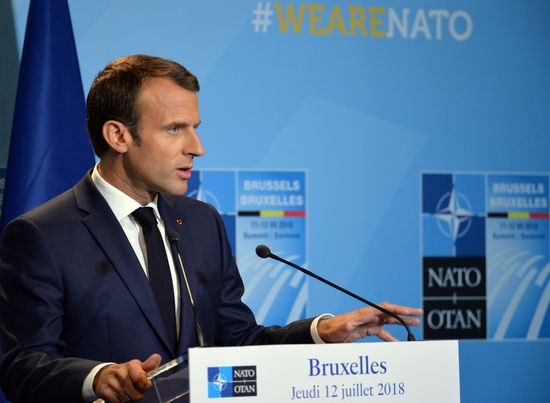 NATO Summit in Brussels. Day two