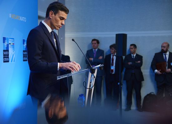 NATO Summit in Brussels. Day two