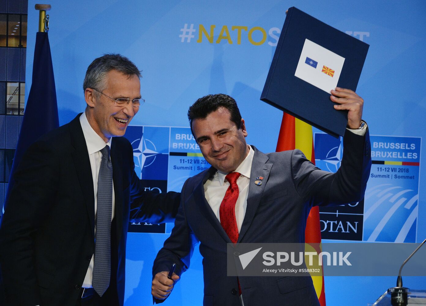 NATO Summit in Brussels. Day two