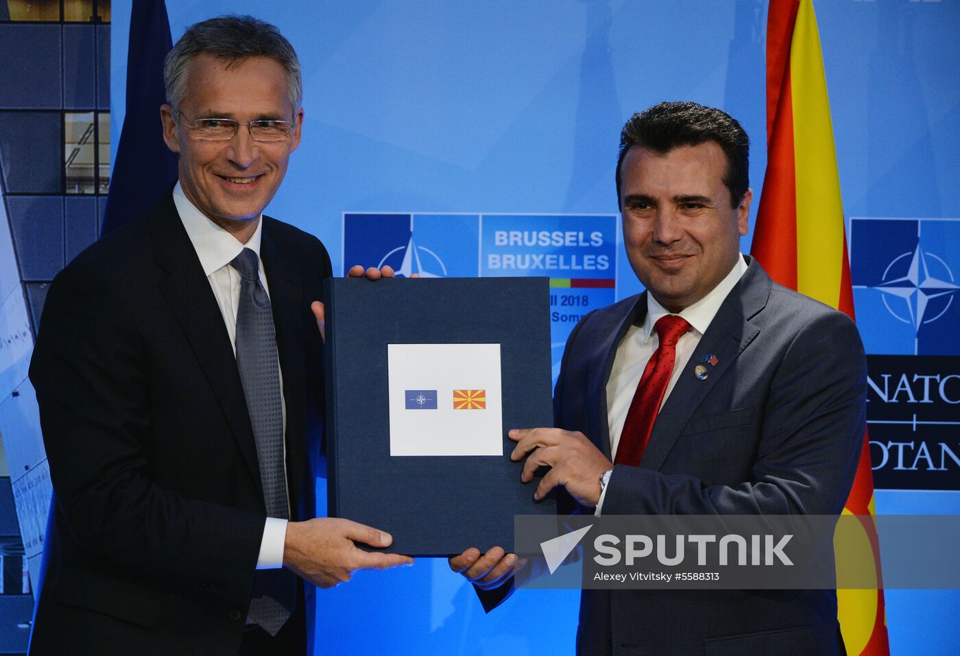 NATO Summit in Brussels. Day two