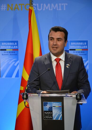 NATO Summit in Brussels. Day two