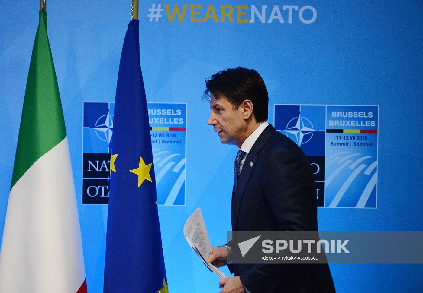 NATO Summit in Brussels. Day two