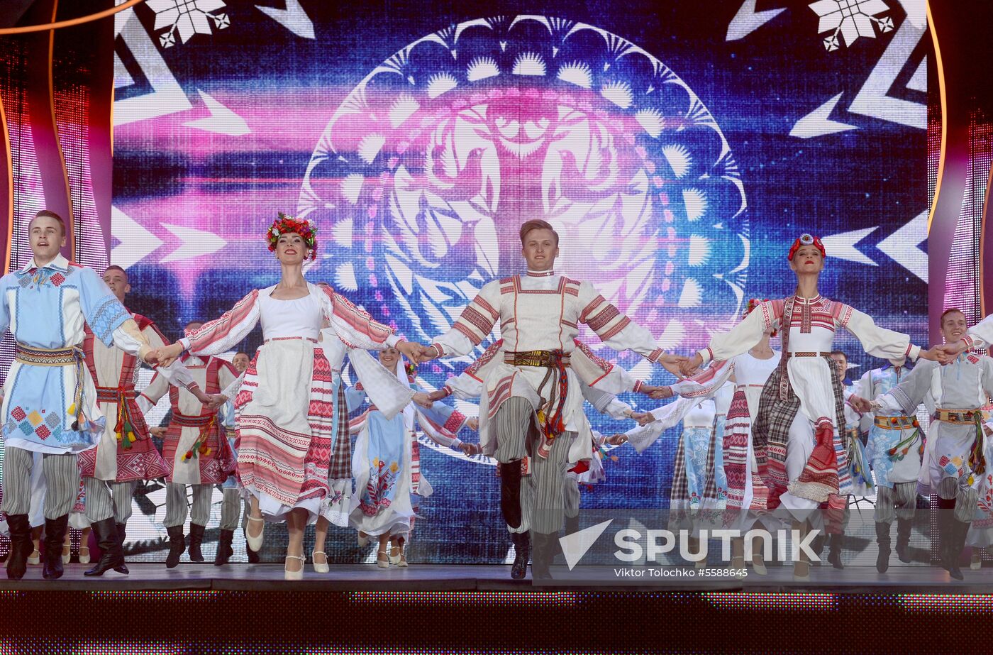 Opening of 27th arts festival Slavic Bazaar in Vitebsk