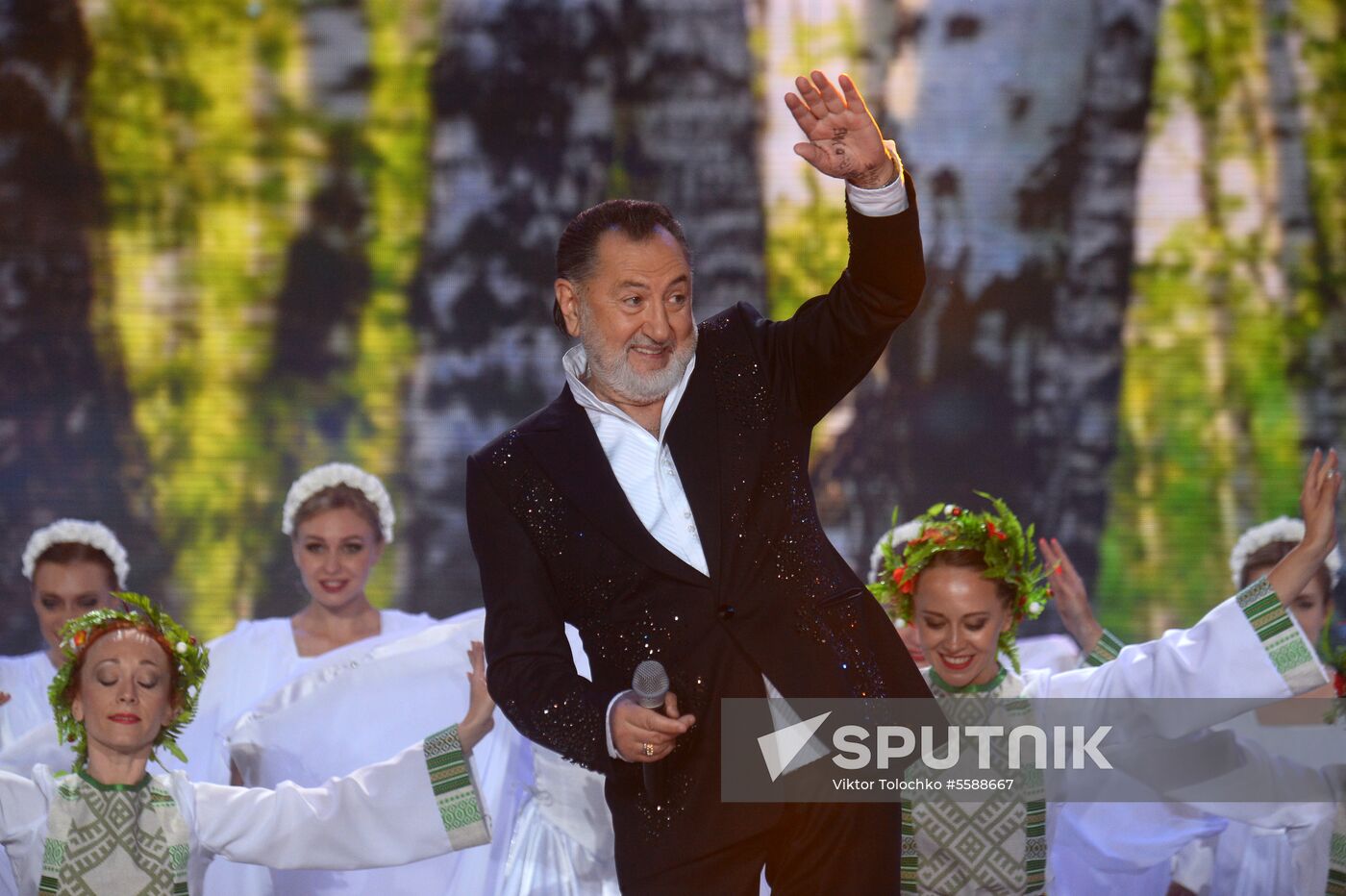 Opening of 27th arts festival Slavic Bazaar in Vitebsk