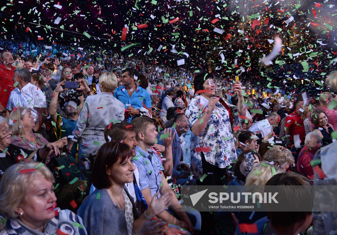 Opening of 27th arts festival Slavic Bazaar in Vitebsk