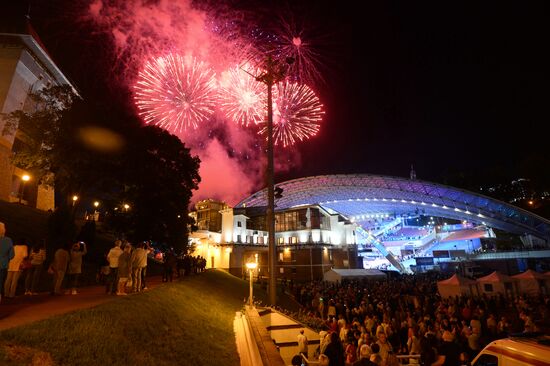 Opening of 27th arts festival Slavic Bazaar in Vitebsk