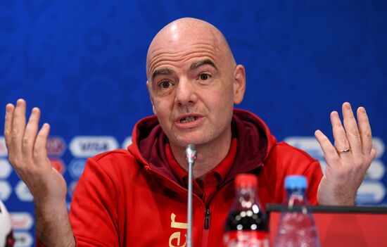 Russia World Cup Gianni Infantino