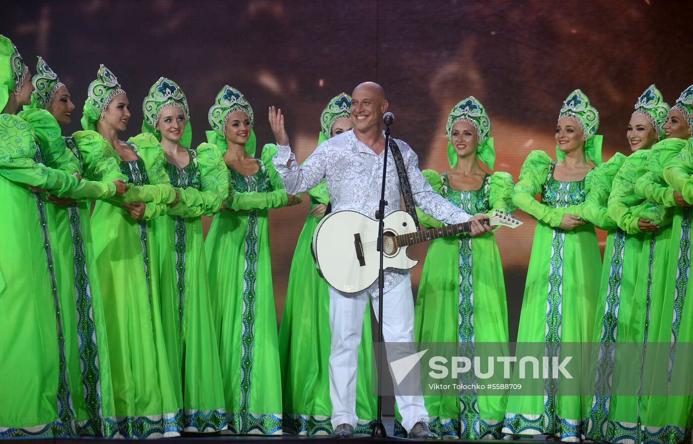 Opening of 27th arts festival Slavic Bazaar in Vitebsk