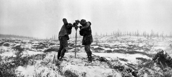 Geotechnical exploration of Yamal