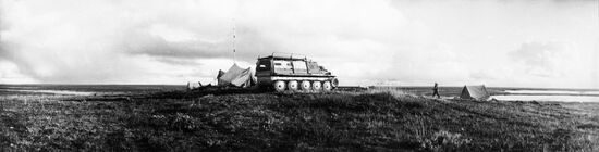 Geotechnical exploration of Yamal