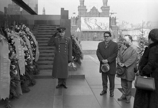 Delegation of Communist Party of Chile visits USSR