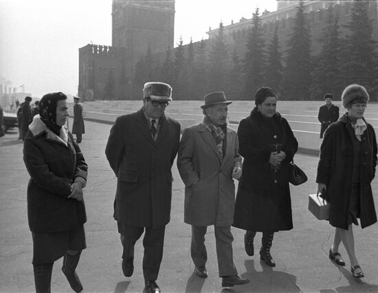 Delegation of Communist Party of Chile visits USSR