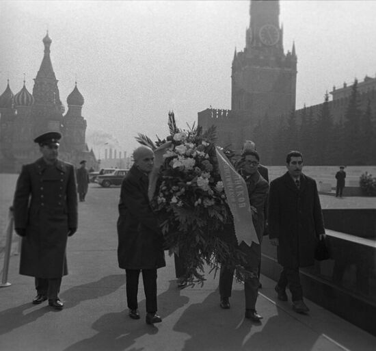 Delegation of Peruvian Communist Party visits USSR